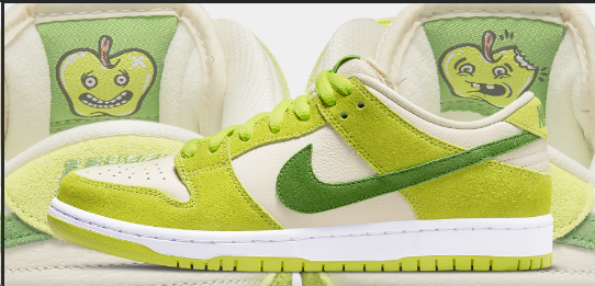 Nike Dunk Low Pro SB Green Apple: en revolusjon for trenere